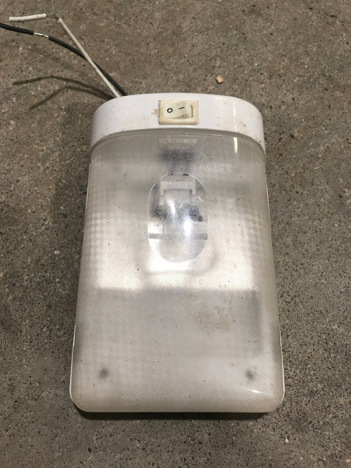 Used Light Fixture *SINGLE* Off - White - Young Farts RV Parts