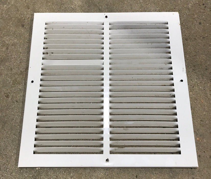 Used Metal RV Interior Furnace Access Door 13 3/4" W X 13 3/4" H - Young Farts RV Parts