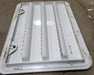 Used Norcold 621156 - Off White Air Intake Side Refrigerator Vent- HAS FRAME - Young Farts RV Parts