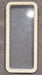 Used Off White Entry Door Window : 27" x 12" - Young Farts RV Parts