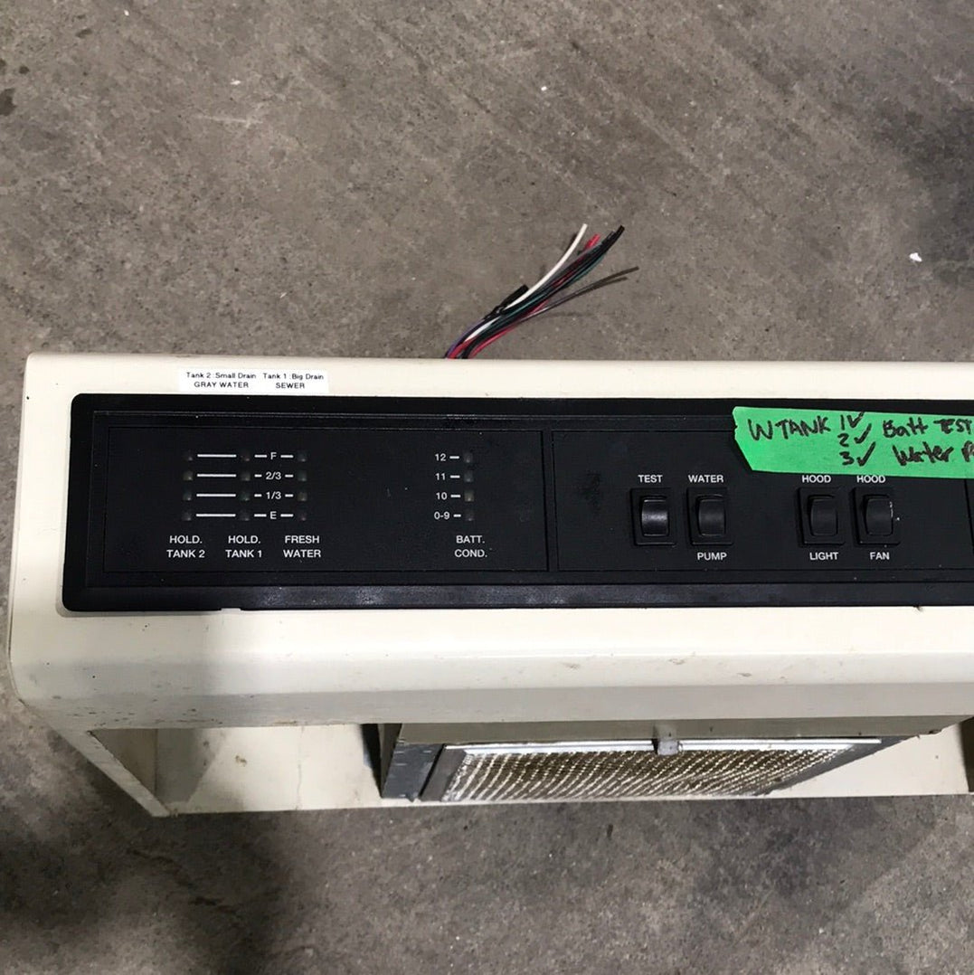 Buy Used Phillips / Ventline RV Range Hood Fan With Tank Monitor CC431 ...