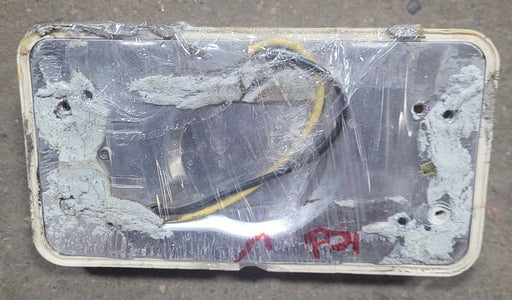 Used Porch Lights Amber 6 3/8" X 3 1/2" - Young Farts RV Parts