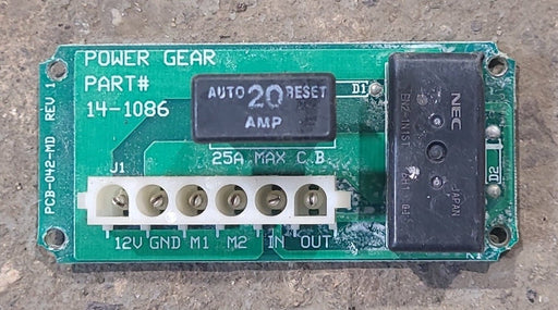 Used Power Gear 14-1086 Slide-Out Controller Board - Young Farts RV Parts