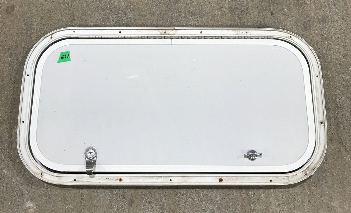 Used Radius Cargo / compartment Door 23 1/2" W x 11 1/2" H - Young Farts RV Parts