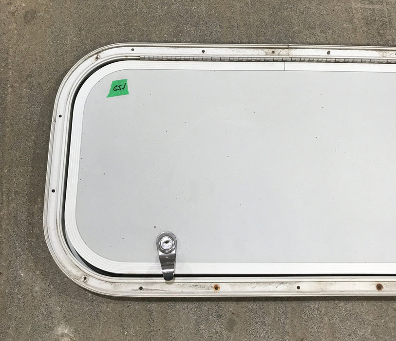 Used Radius Cargo / compartment Door 23 1/2" W x 11 1/2" H - Young Farts RV Parts