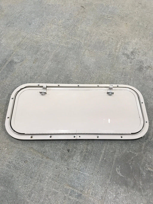 Used Radius Cargo / compartment Door 23 3/4" W x 9 3/4" H - Young Farts RV Parts