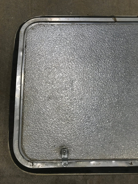 Used Radius Cargo / compartment Door 24" W x 17 1/2" H - Young Farts RV Parts