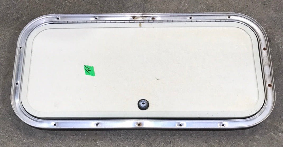 Used Radius Cargo Door 23 7/8" W x 10 3/4" x 3/4" D - Young Farts RV Parts