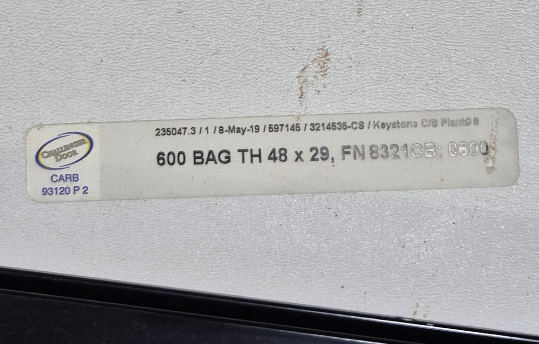 Used Radius Cargo Door 47 3/4" x 28 3/4" X 1 7/8" D - Young Farts RV Parts