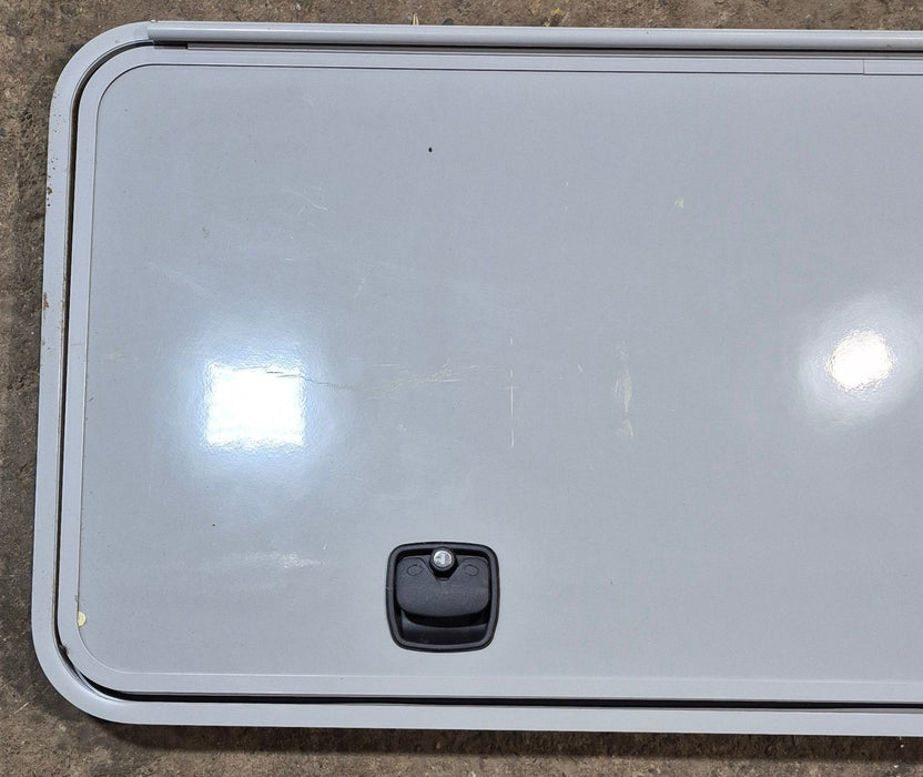 Used Radius Cargo Door 55 3/4" x 23 1/2" X 1 1/2" D - Young Farts RV Parts