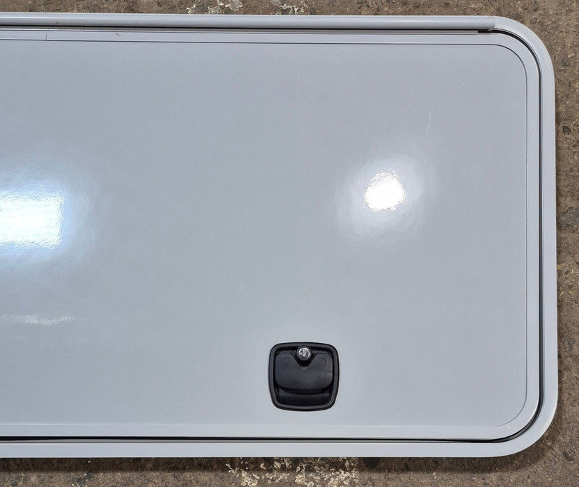 Used Radius Cargo Door 55 3/4" x 23 1/2" X 1 1/2" D - Young Farts RV Parts