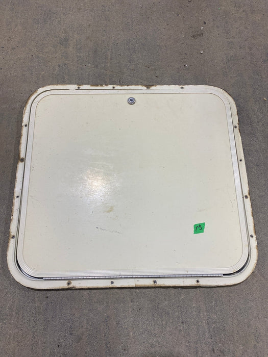 Used Radius Corner Cargo Door 22 1/2" X 20 1/4" X 1" D