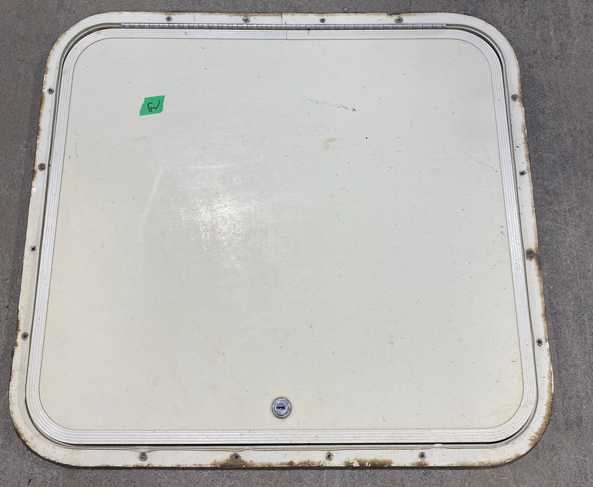 Used Radius Corner Cargo Door 22 1/2" X 20 1/4" X 1" D
