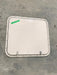 Used Radius Corner cargo door 23 3/4" W x 21 3/4" H x 1/2" D - Young Farts RV Parts