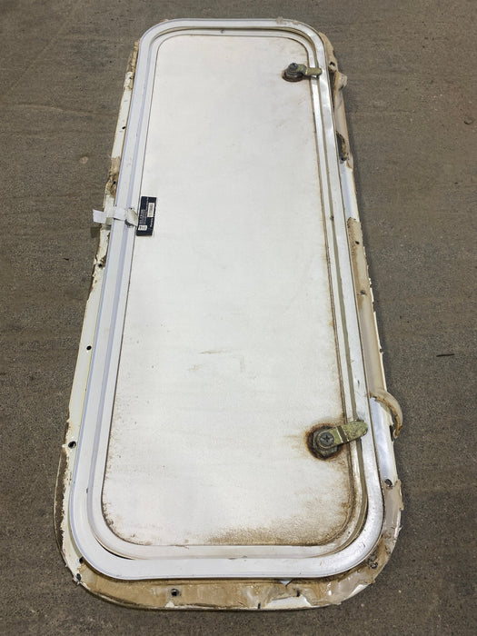 Used Radius Corner Cargo Door 29 3/4" W x 10 3/4" H x 3/4" D