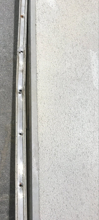 Used Radius Corner Cargo Door 35 1/2" W x 11" H x 3/4" D - Young Farts RV Parts