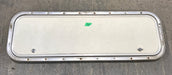 Used Radius Corner Cargo Door 35 1/2" W x 11" H x 3/4" D - Young Farts RV Parts