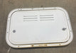 Used Radius Cornered Battery / Propane Cargo Door 18 3/4" x 11 3/4" x 3/4" D - Young Farts RV Parts