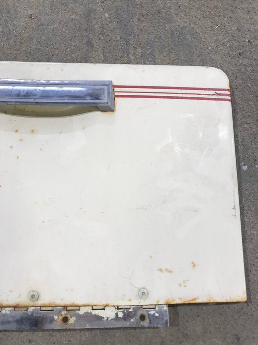 Used Radius Cornered Cargo / Access Door 18" x 11" x 1/4"D - Young Farts RV Parts