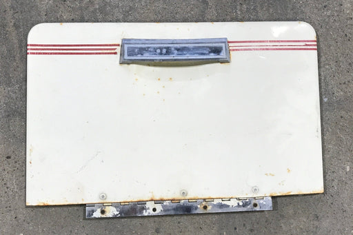 Used Radius Cornered Cargo / Access Door 18" x 11" x 1/4"D - Young Farts RV Parts