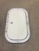 Used Radius Cornered Cargo Door 13 3/4" W x 7 3/4" H x 3/4" D - Young Farts RV Parts