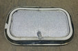 Used Radius Cornered Cargo Door 13 3/4" W x 7 3/4" H x 3/4" D - Young Farts RV Parts