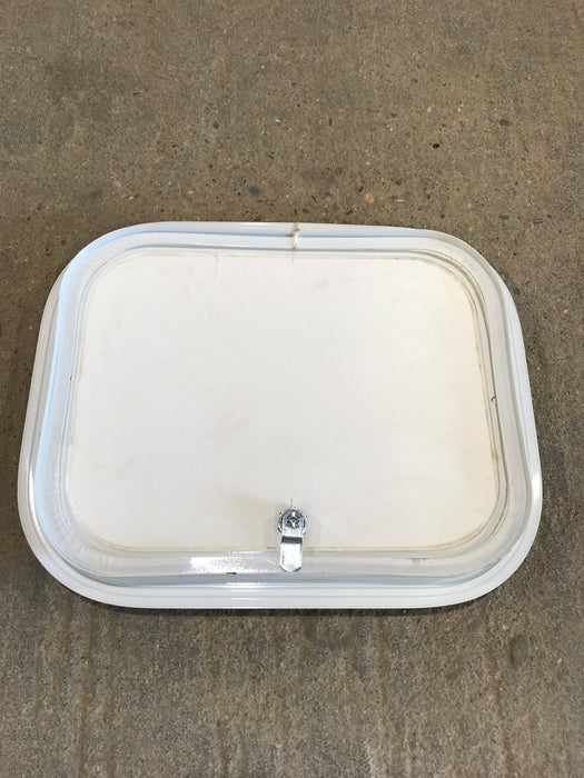 Used Radius Cornered Cargo Door 14 7/8" x 11 7/8" x 1" D - Young Farts RV Parts