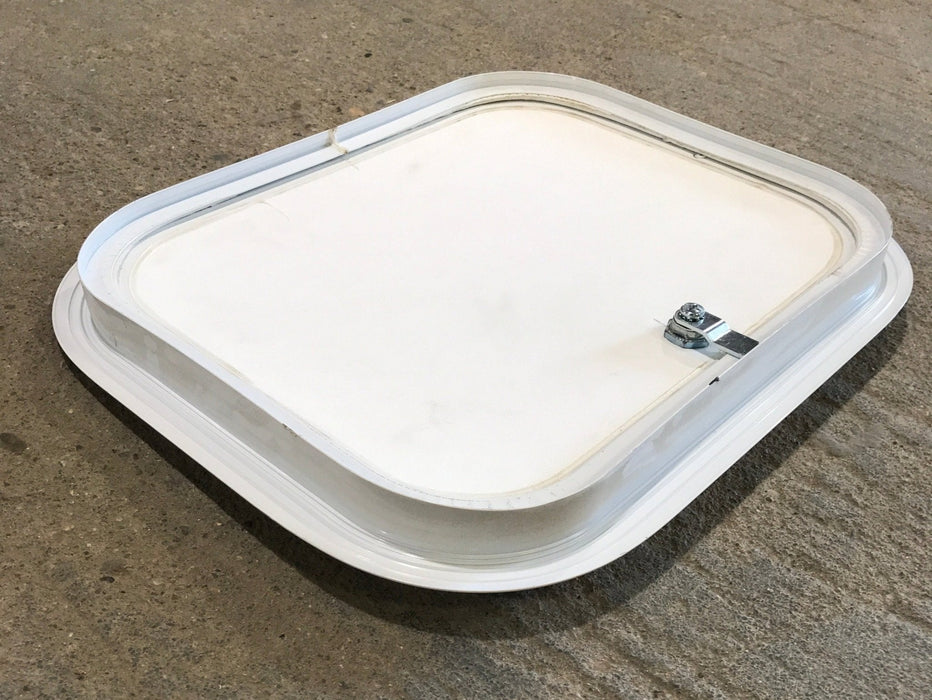 Used Radius Cornered Cargo Door 14 7/8" x 11 7/8" x 1" D - Young Farts RV Parts
