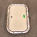 Used Radius Cornered Cargo Door 15 3/4" W x 9 3/4" H x 3/4 "D - Young Farts RV Parts