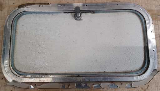 Used Radius Cornered Cargo Door 17 3/4" x 9 3/8" x 5/8"D - Young Farts RV Parts