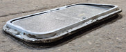 Used Radius Cornered Cargo Door 19 3/4" x 10 3/4" x 1/2" - Young Farts RV Parts