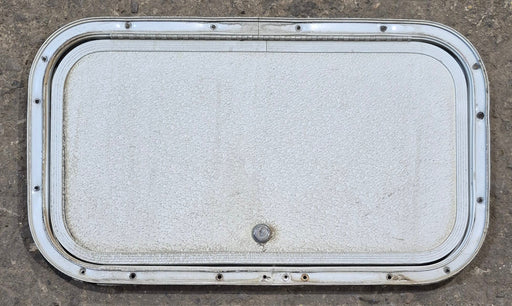 Used Radius Cornered Cargo Door 19 3/4" x 10 3/4" x 1/2" - Young Farts RV Parts