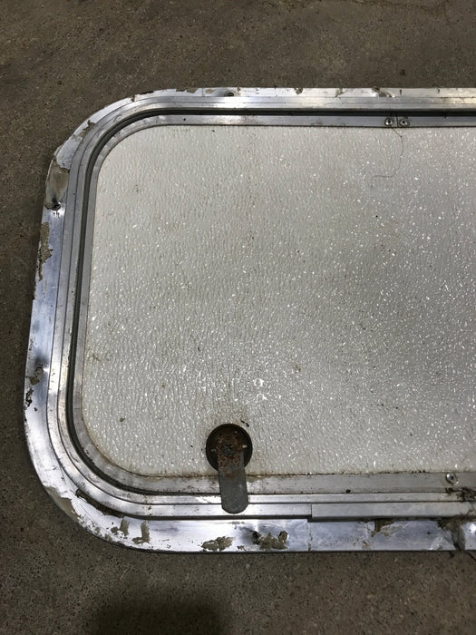 Used Radius Cornered Cargo Door 20" x 12" x 3/4"D - Young Farts RV Parts