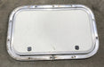 Used Radius Cornered Cargo Door 20" x 12" x 3/4"D - Young Farts RV Parts