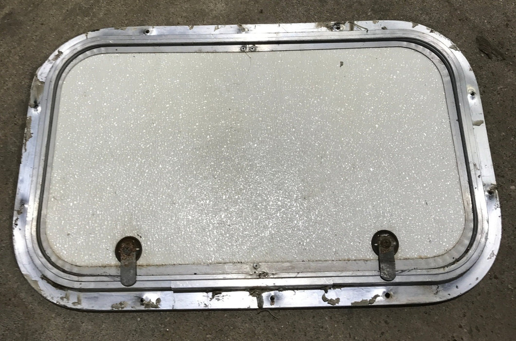 Used Radius Cornered Cargo Door 20" x 12" x 3/4"D - Young Farts RV Parts