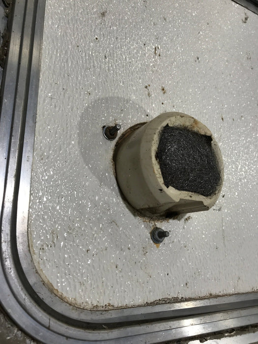 Used Radius Cornered Cargo Door 24" x 14" x 3/4"D