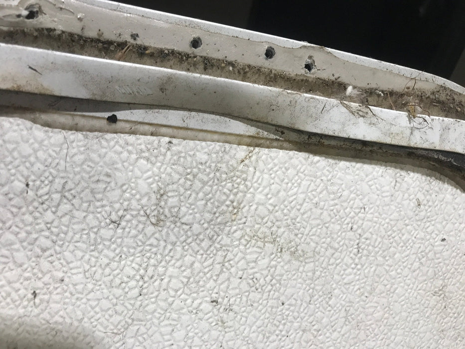 Used Radius Cornered Cargo Door 26 1/4" x 13 1/2" x 3/4"D - Young Farts RV Parts