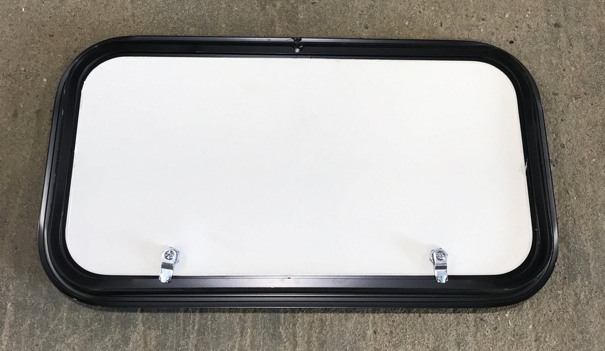 Used Radius Cornered Cargo Door 26 1/8" x 13 3/4" x 1"D - Young Farts RV Parts