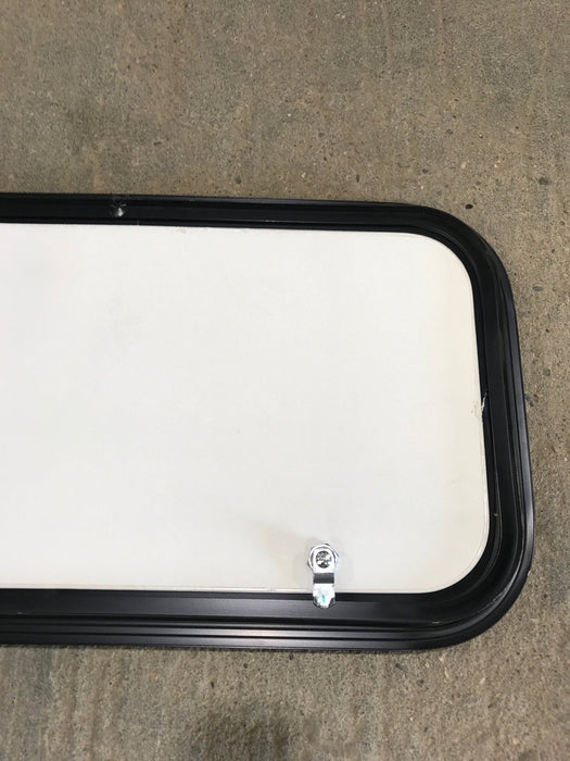 Used Radius Cornered Cargo Door 26 1/8" x 13 3/4" x 1"D - Young Farts RV Parts