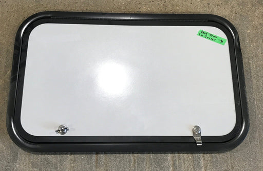 Used Radius Cornered Cargo Door 26 3/4" x 15 1/4" x 1"D - Young Farts RV Parts