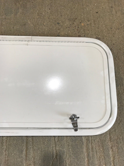 Used Radius Cornered Cargo Door 26" x 13 5/8" x 1"D - Young Farts RV Parts