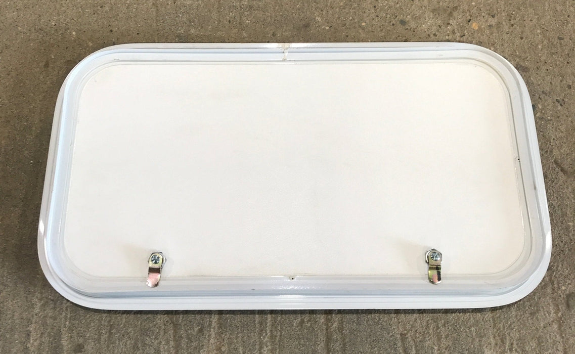 Used Radius Cornered Cargo Door 26" x 13 5/8" x 1"D - Young Farts RV Parts