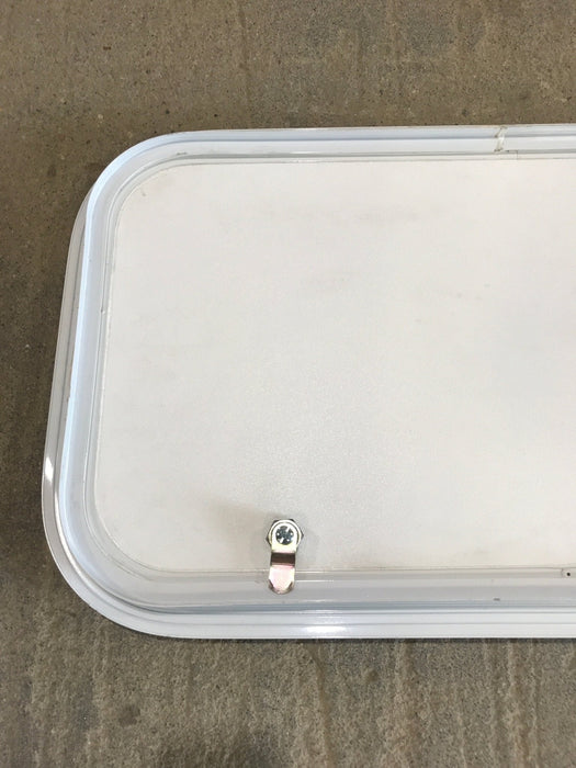 Used Radius Cornered Cargo Door 26" x 13 5/8" x 1"D - Young Farts RV Parts