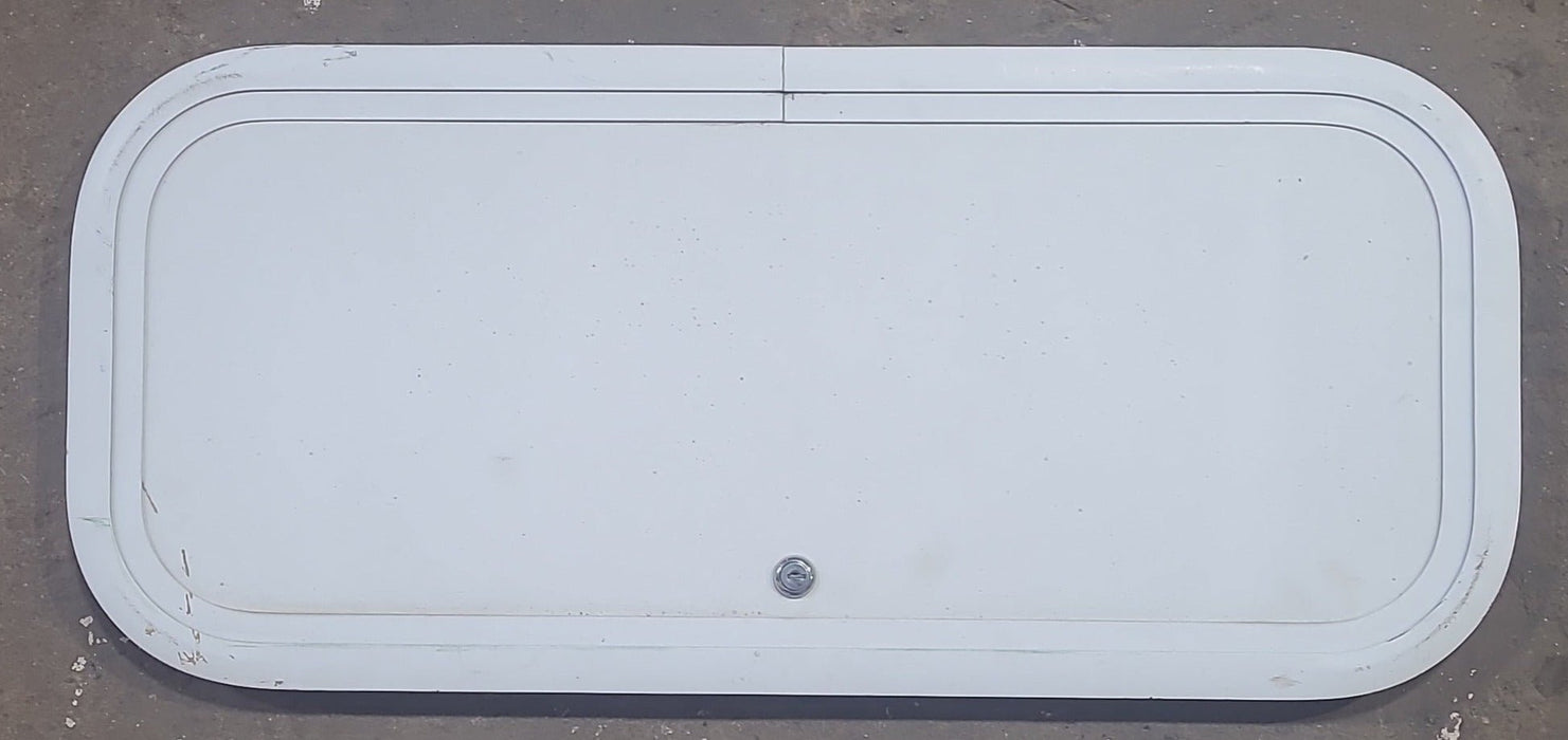Used Radius Cornered Cargo Door 28 1/2" x 12 1/4" x 5/8" D