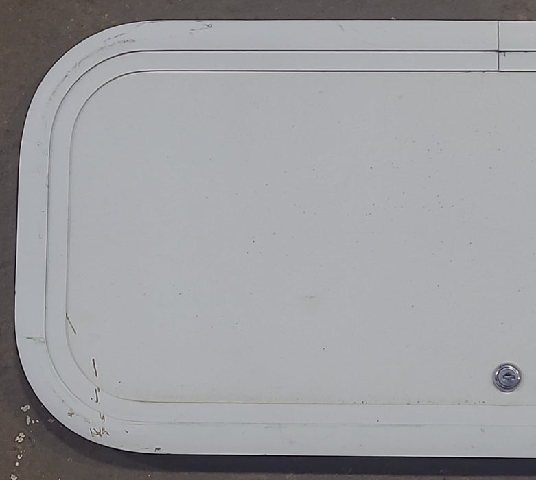 Used Radius Cornered Cargo Door 28 1/2" x 12 1/4" x 5/8" D
