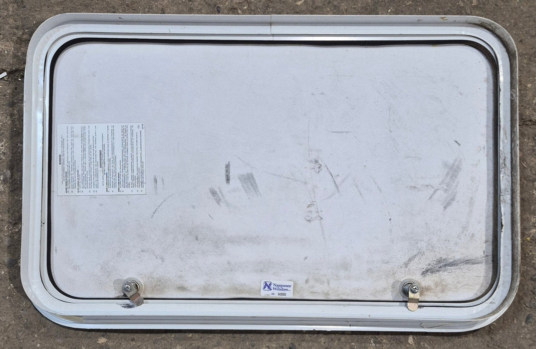 Used Radius Cornered Cargo Door 28 3/4" x 17 7/8" x 1 7/8" D - Young Farts RV Parts