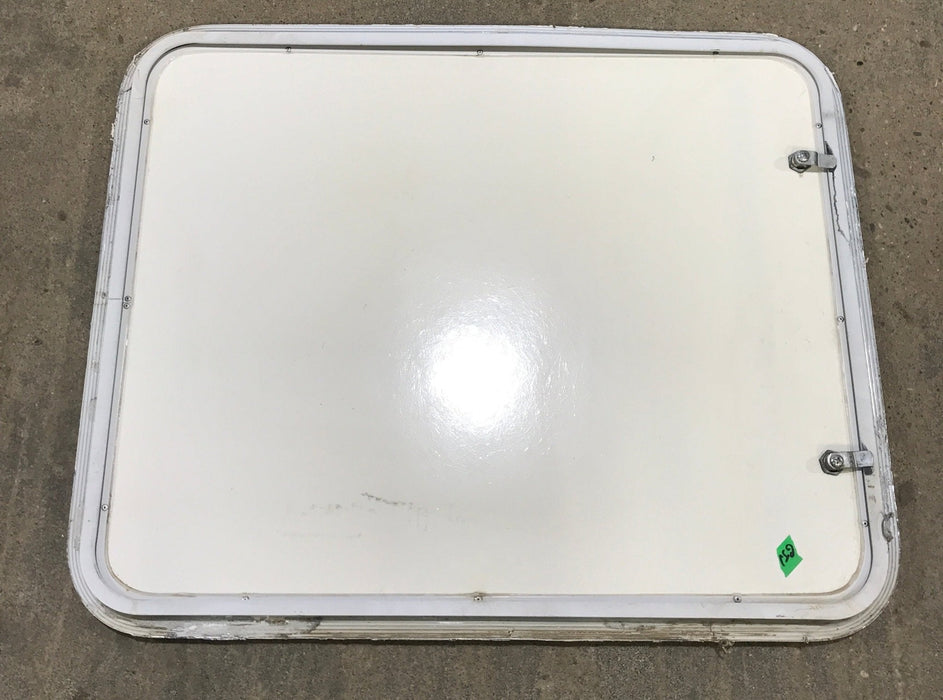Used Radius Cornered Cargo Door 29 3/4" x 23 3/4" x 3/4" D - Young Farts RV Parts
