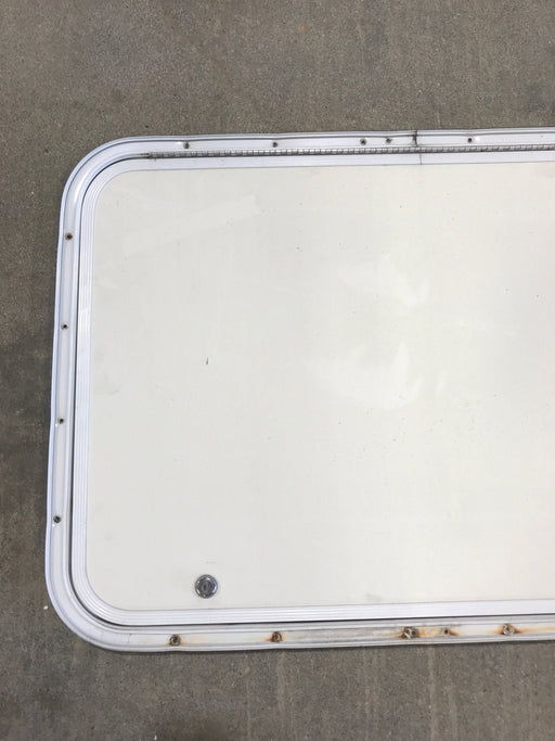 Used Radius Cornered Cargo Door 30" W x 20" H x 3/4" D - Young Farts RV Parts
