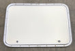 Used Radius Cornered Cargo Door 30" W x 20" H x 3/4" D - Young Farts RV Parts