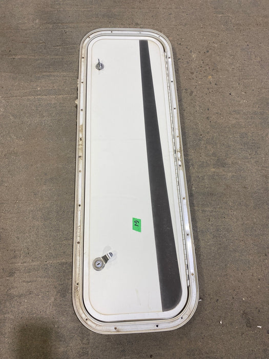 Used Radius Cornered Cargo Door 35 3/4" W x 10 3/4" H x 3/4" D